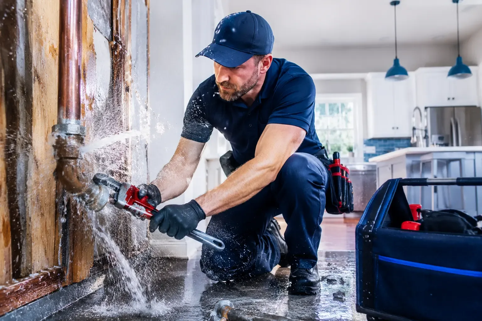 Emergency pipe repair in North Carolina